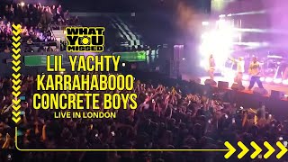 Lil Yachty Karrahbooo & Concrete Boys Live In London OVO Arena - What You Missed