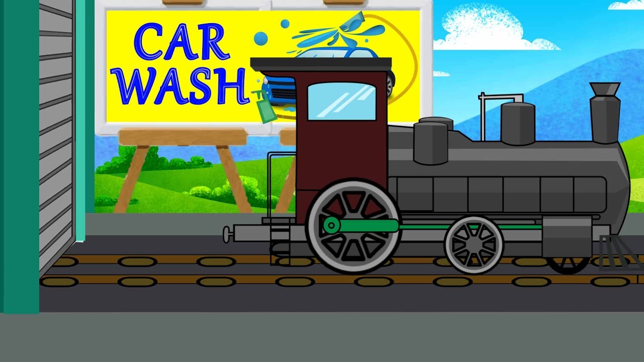 Train Train Wash Car Wash Videos Videos For Baby & Toddlers