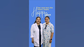 Cataract surgery restores clear vision #cataractsurgery #eyehealth #shroffeyecentre