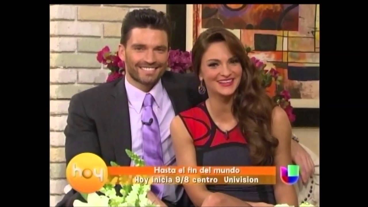 Marjorie De Sousa y elenco de Hasta El Fin Del Mundo en hoy Univision