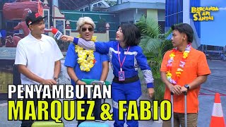 Penyambutan Marquez, Fabio, dan Dimas Ekky Yang Kocak | BTS (14/10/23) Part 1