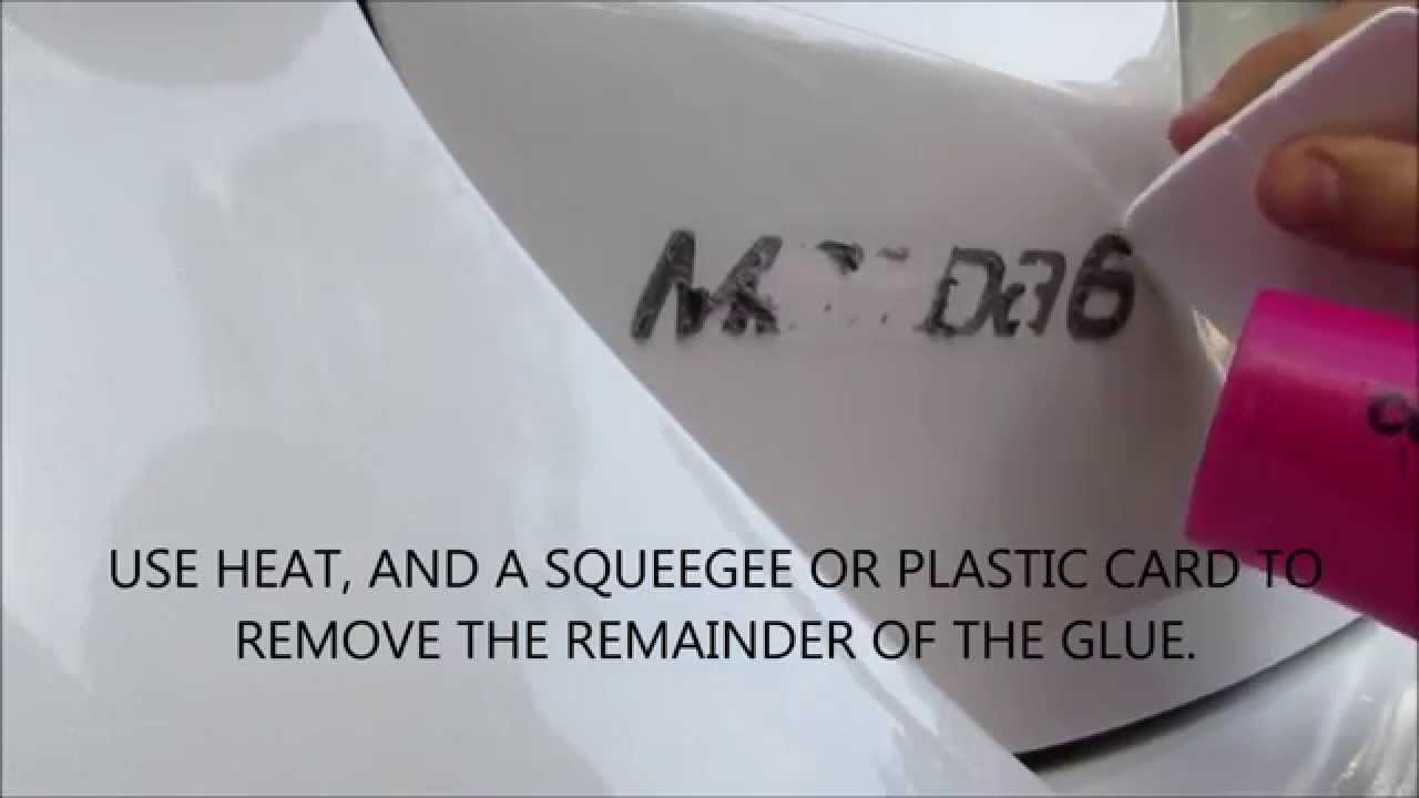 HOW TO REMOVE BADGES DECALS FROM CAR TUTORIAL YouTube