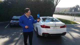 CAR TECH: New 2017 Bmw 5 Series DRIVERLESS parking demonstration!