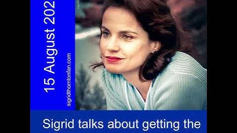 Sigrid Thornton talks about getting the role of Laura Gibson on Seachange - interview Aug 15, 2023