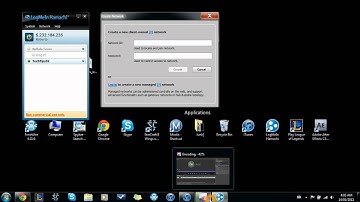 Setting up a Hamachi Network for LAN