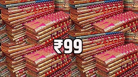 ✨കിടിലം സിൽക്ക് സാരി!✨| Wholesale Saree Market #fashion #kerala #saree #sarees #silk #malayalam