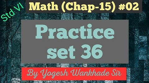 Std VI (Math) 15: Triangles and their properties #02