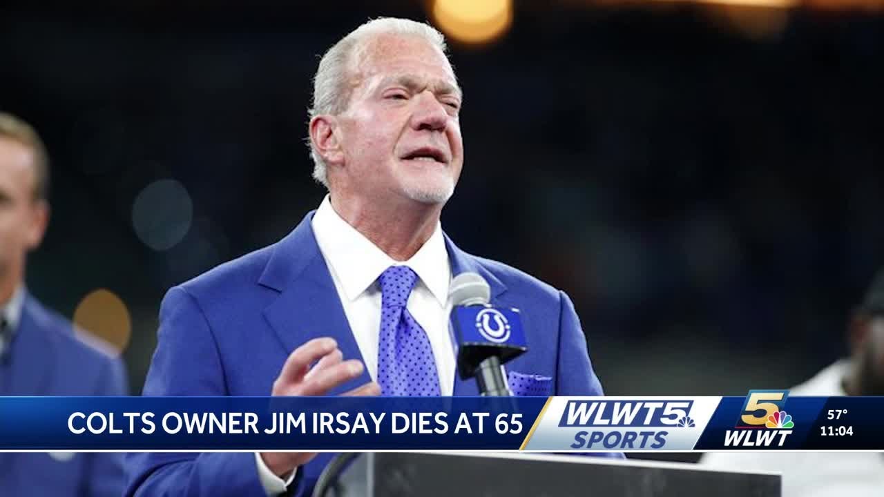 Indianapolis Colts owner, CEO Jim Irsay dies at 65