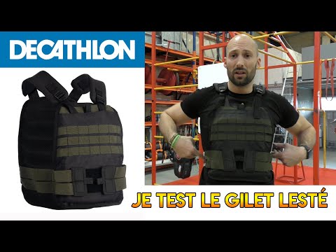 Je test le gilet lesté de chez DECATHLON - YouTube