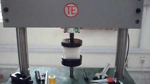 PLS Static & Dynamic Servo Hydraulic Testing Machine for materials fatigue tests