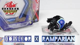 Aquosdarkus Howlkor X Ramparian Single Pack Bakugan Legends Bakugan Unbox