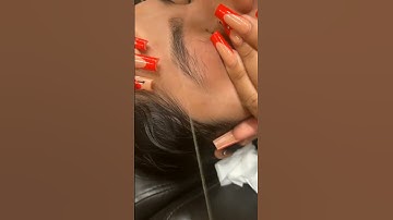 eyebrows threading #sub #shortvideo #subscribetomychannel #support