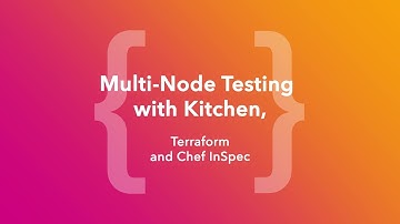 Multi-Node Testing With Kitchen, Terraform And Chef InSpec (ChefConf Online, June 2020)