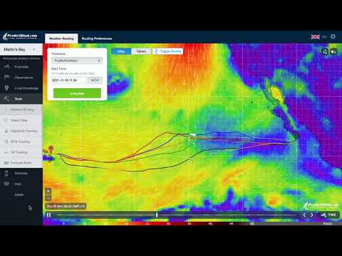 How to use Weather Routing on the PredictWind Website