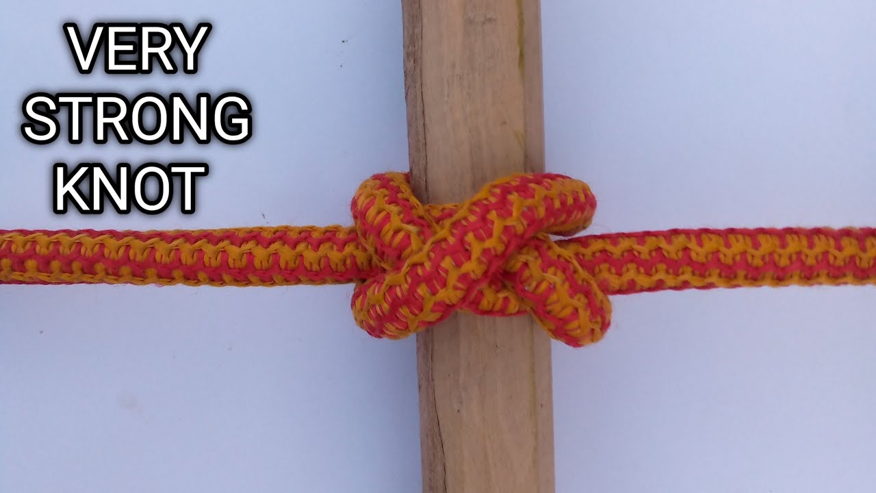 STRONG KNOT AND DOESN'T LOOSEN👌sajjad12455 YouTube