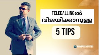 Tele-calling mantras | 5 tips for tele-callers | #sales #telesales #Naveeninspires #malayalam screenshot 5
