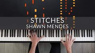Shawn Mendes - Stitches Tutorial of my Piano Cover видео