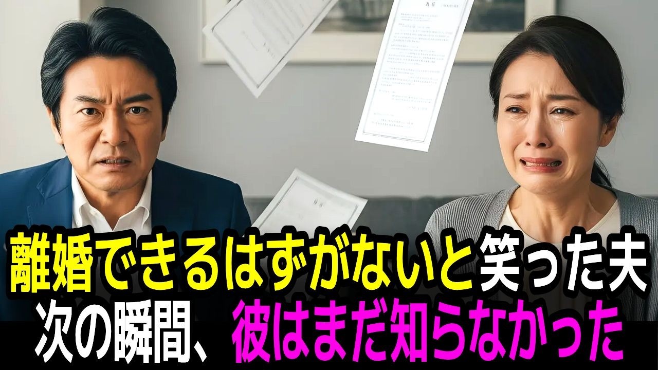 離婚なんてできないと思い込み、離婚届を投げ捨てた夫。しかし私は迷わず署名し、義実家とのすべてを断ち切った。