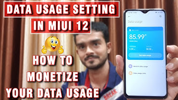 Data Usage Settings in MIUI 12 | Redmi Mobile Data Usage Settings | Monetize Your Date In MIUI 12