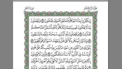 سورة النحل كامله -بصوت الشيخ عبد الرحمن السديس