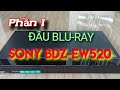 (ĐÃ BÁN)--P1-+Đầu  Blu-ray SONY  BDZ-EW520-Tích hợp Ổ Cứng HDD 500Gb-Chơi full các loại Đĩa.