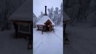 Dreamy snow spa sanctuary ❄️ couple finland spa