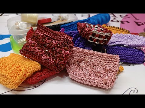 monedero tejido a crochet Mi taller de tejido