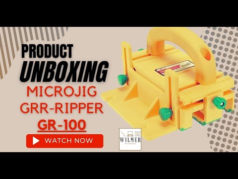 GRR-RIPPER de Microjig. Incluye Kit SafeRip. Bloque de empuje 3D