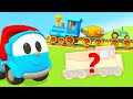 Leo the truck & the locomotive. Truck cartoons & trains for kids. Learn vehicles for kids.