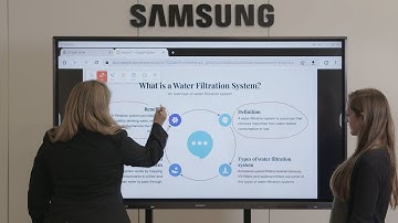 Planning and teaching lessons with the Samsung Interactive Display
