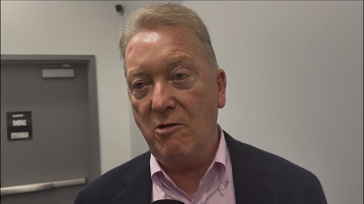 Frank Warren FUMES AT REFEREE AFTER HAMZAH SHEERAZ BRUTALLY STOPS EDGAR BERLANGA | CANELO | EUBANK