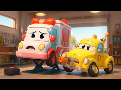 Ambulans przebił koło! | Auto Naprawa