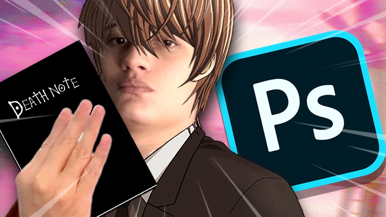 Desafiando TUDO no photoshop de ANIME