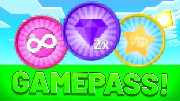 EVERY GAMEPASS IN BUBBLE GUM SIMULATOR INFINITY..