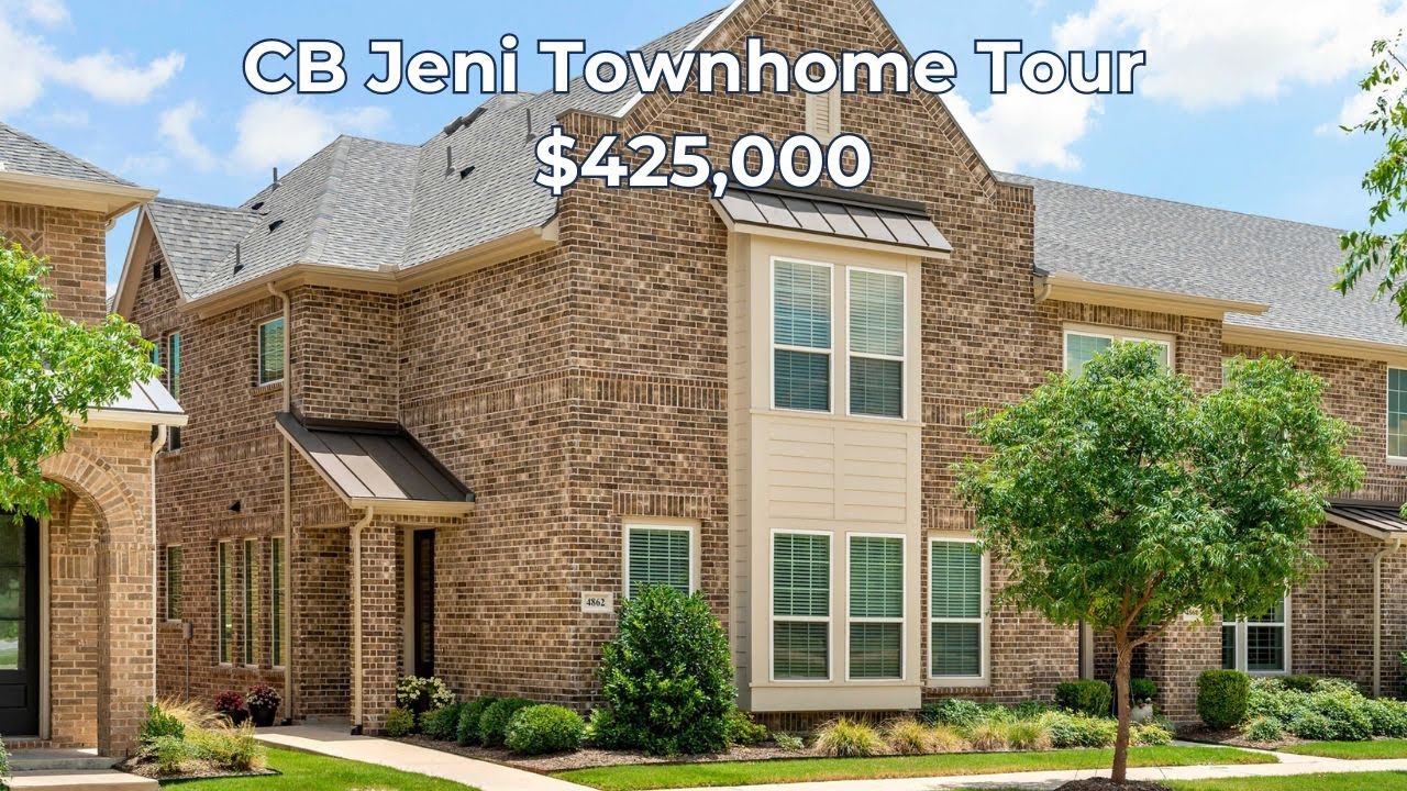 Immaculate CB Jeni Townhome Tour | Modern Lock & Leave Lifestyle