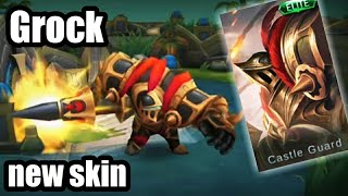 Grock Castle Guard Gameplay New Elite Skin