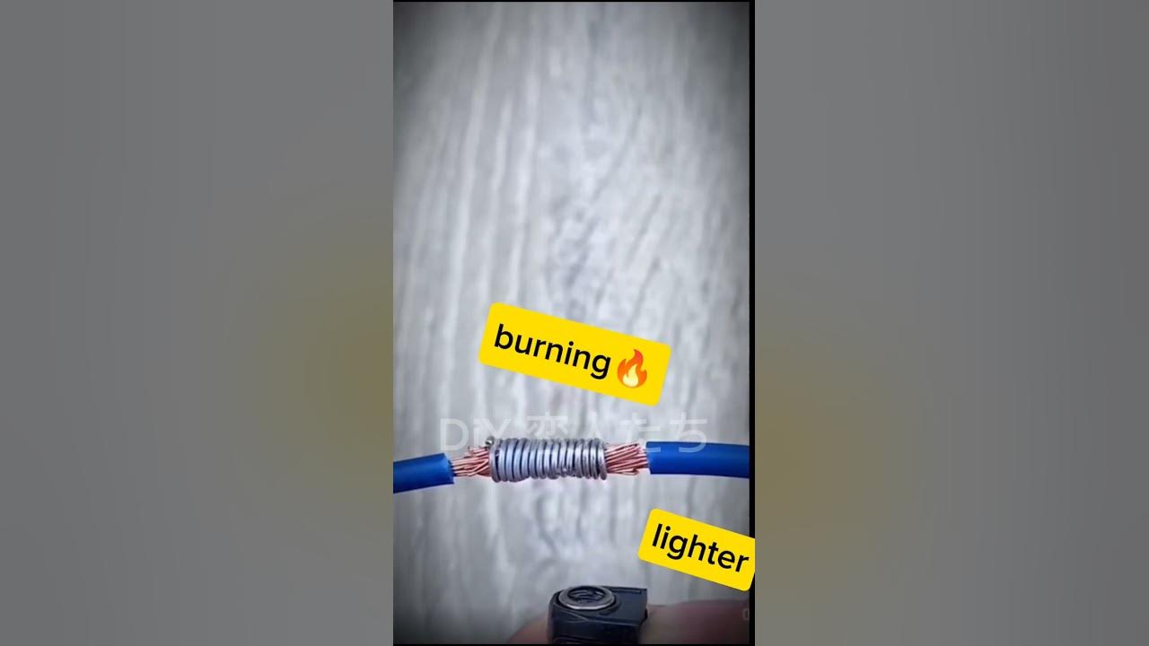 How to use Solder Wire connect wires YouTube