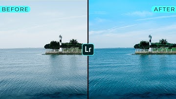 How to make the sky blue in Lightroom