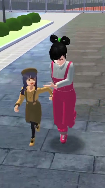 Meon menari mengikuti alunan nada dering π #sakuraschoolsimulator #youtubeshorts #funny