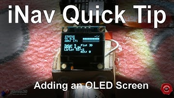 RC Quick Tips: Adding an OLED screen to iNav