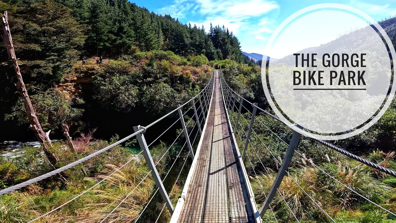 Riding through Native NZ Forest at The Gorge! - YouTube