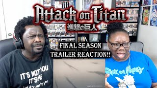 Attack on Titan Season 4 (Final Season) - Official Trailer | English Sub {REACTION!!}