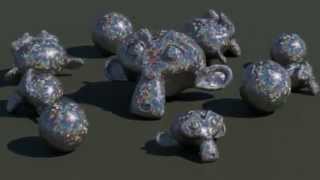 Diffraction Grating Test - Blender Cycles
