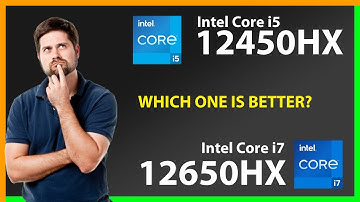 INTEL Core i5 12450HX vs INTEL Core i7 12650HX Technical Comparison