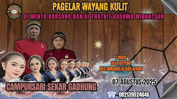 🛑 WAYANG KULIT DALANG KI MINTO DARSONO & KI THATHIT K.W. // "WAHYU WIDAYAY" // BT ; GARENG & WIDODO