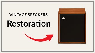 Vintage Philips Speakers Restoration (1970s) | Philips 22 RH 943