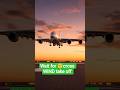 🤯Airbus A380 Epic Sunset Takeoff ✈️ Power Unleashed!” #shorts#aviation#Planespotting