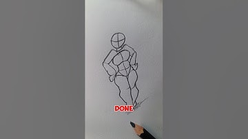 Female Pose Variations 💃 Easy #art #shorts #foryou  #tutorial #satisfying #howto #easy #sketch