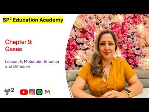 Chapter 9 Lesson 6_Molecular Effusion and Diffusion - YouTube