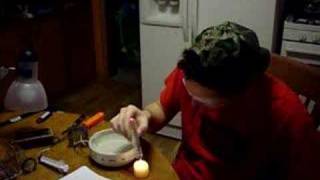 Hydrogen and a flame